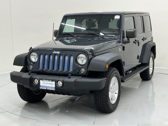 used 2016 Jeep Wrangler Unlimited car, priced at $18,737