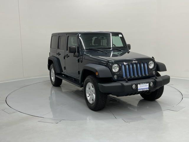 used 2016 Jeep Wrangler Unlimited car, priced at $18,737