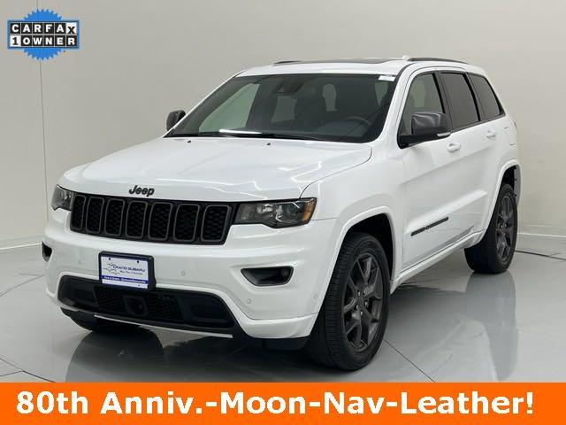 used 2021 Jeep Grand Cherokee car, priced at $30,475