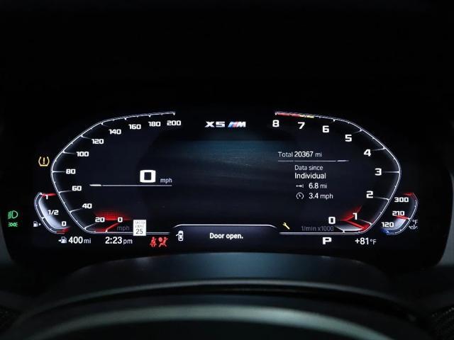 used 2022 BMW X5 M car, priced at $77,221