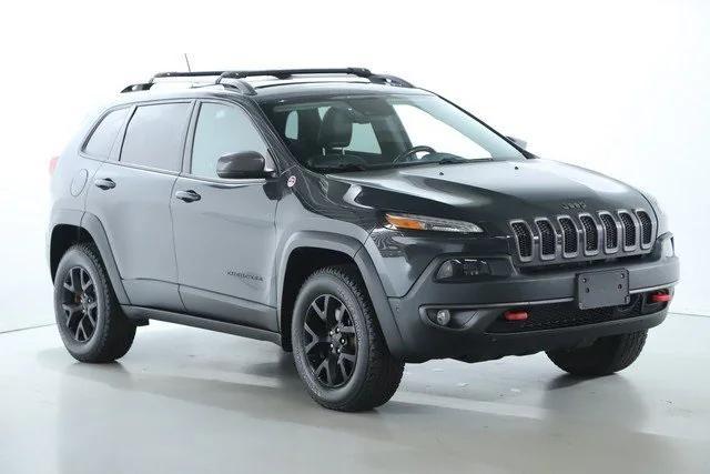 used 2018 Jeep Cherokee car, priced at $19,500