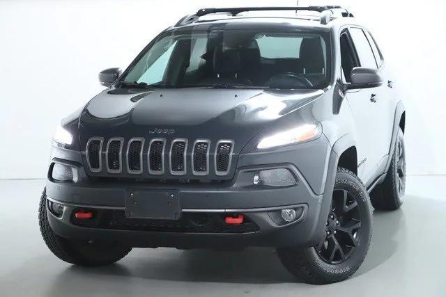 used 2018 Jeep Cherokee car, priced at $19,500