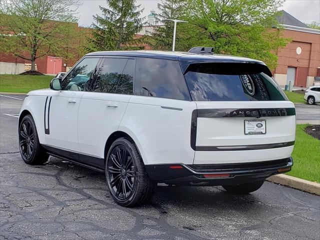 new 2025 Land Rover Range Rover car, priced at $128,910
