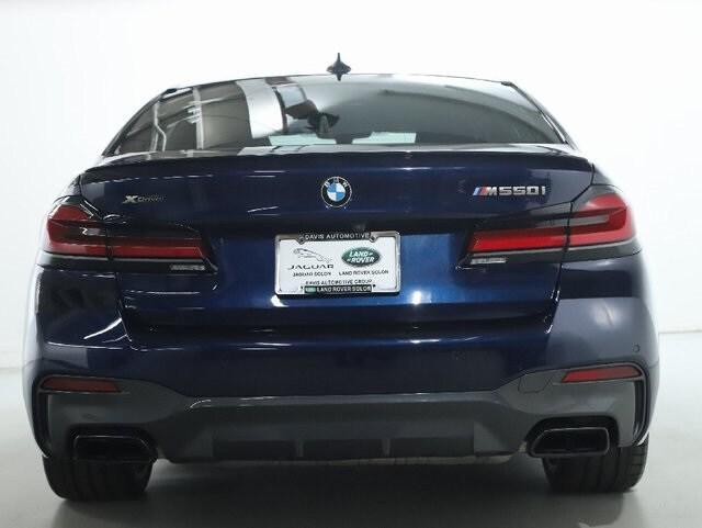used 2023 BMW M550 car, priced at $56,985