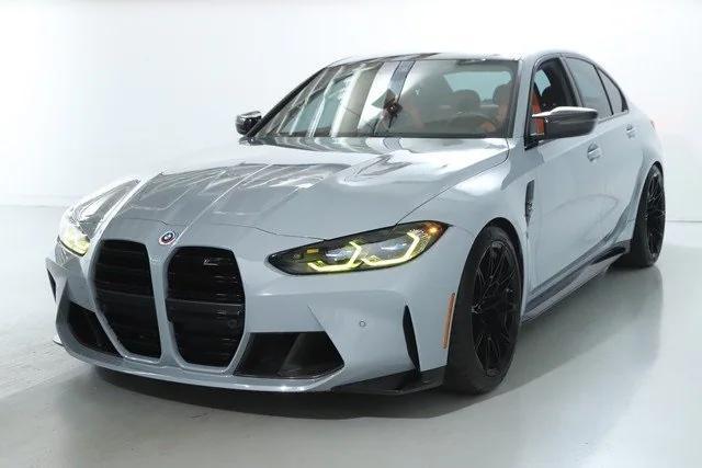 used 2023 BMW M3 car, priced at $77,000