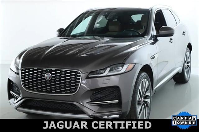 used 2021 Jaguar F-PACE car, priced at $38,800