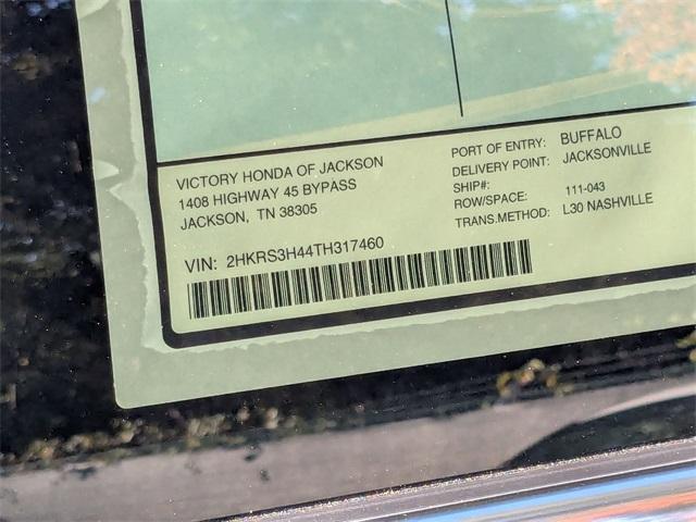 new 2026 Honda CR-V car, priced at $35,055