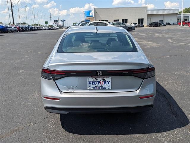 new 2025 Honda Accord car, priced at $29,445
