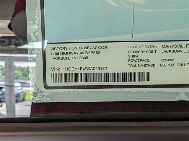 new 2025 Honda Accord car, priced at $31,710