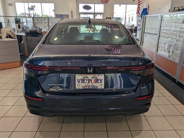 new 2025 Honda Accord car, priced at $31,710