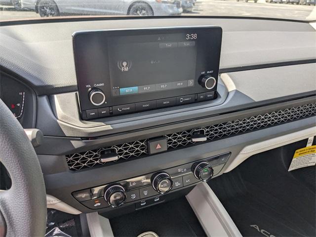 new 2025 Honda Accord car, priced at $32,165
