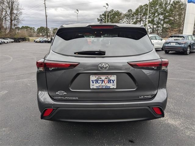 used 2024 Toyota Highlander car, priced at $35,896