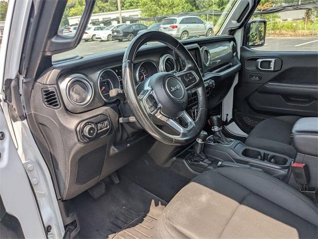 used 2021 Jeep Wrangler Unlimited car, priced at $27,668