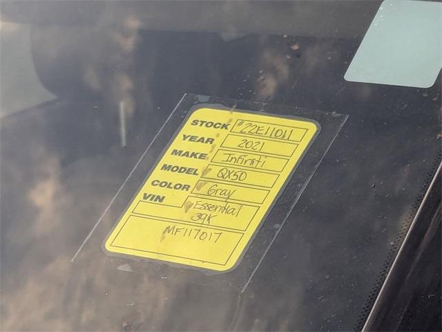 used 2021 INFINITI QX50 car, priced at $23,998