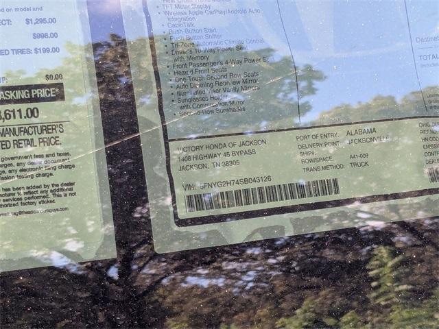 new 2025 Honda Pilot car, priced at $51,625