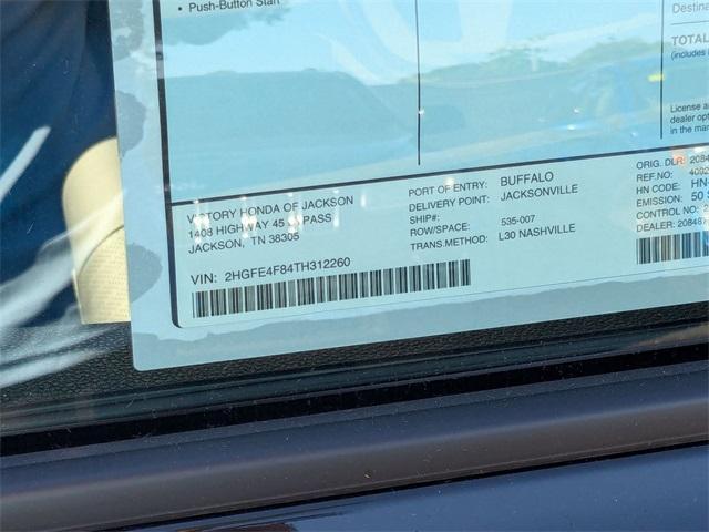 new 2026 Honda Civic Hybrid car, priced at $33,490