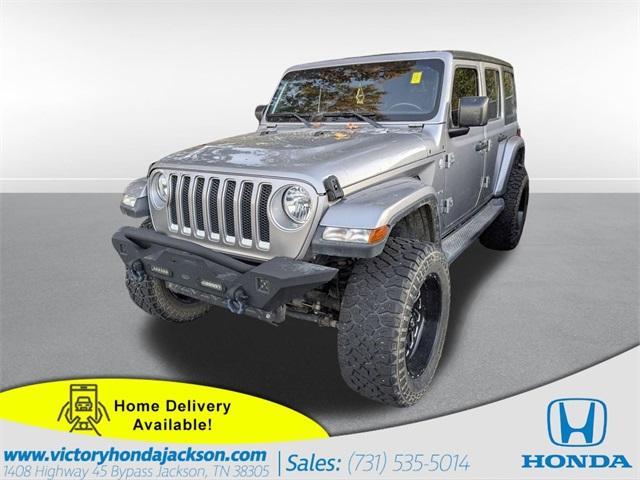 used 2018 Jeep Wrangler Unlimited car, priced at $24,567