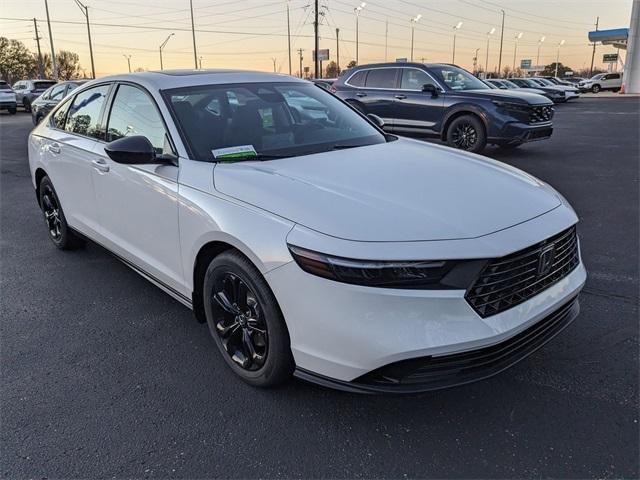 new 2025 Honda Accord car, priced at $32,110