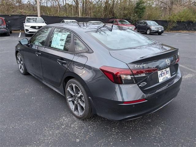 new 2025 Honda Civic Hybrid car, priced at $32,845