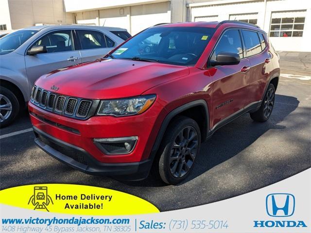 used 2021 Jeep Compass car, priced at $19,998