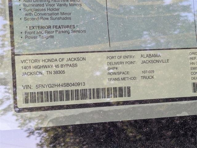 new 2025 Honda Pilot car, priced at $44,995
