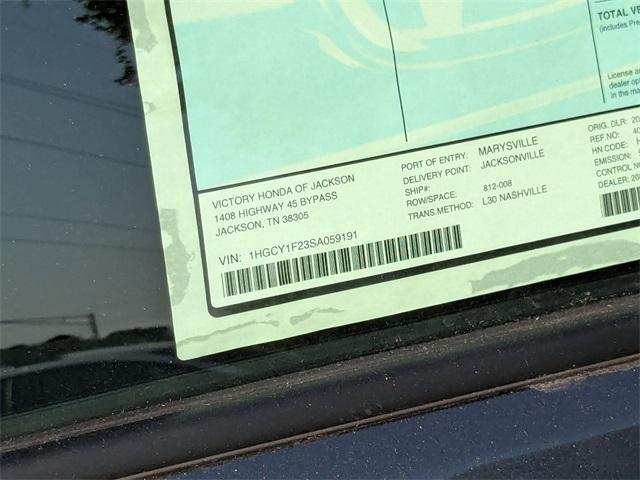 new 2025 Honda Accord car, priced at $29,445