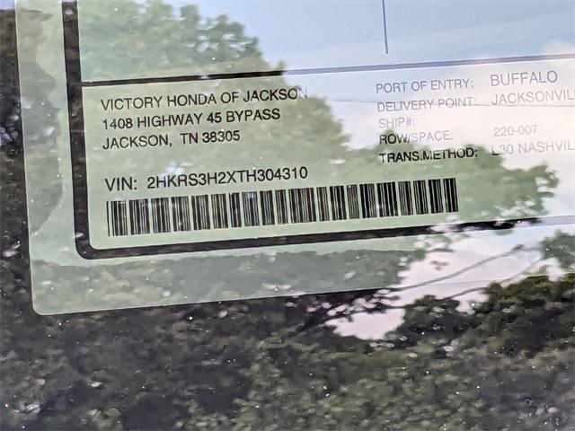 new 2026 Honda CR-V car, priced at $32,315