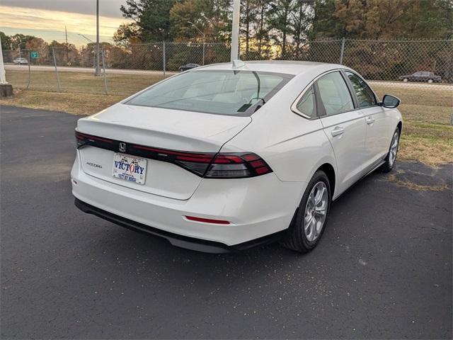 new 2025 Honda Accord car, priced at $29,945