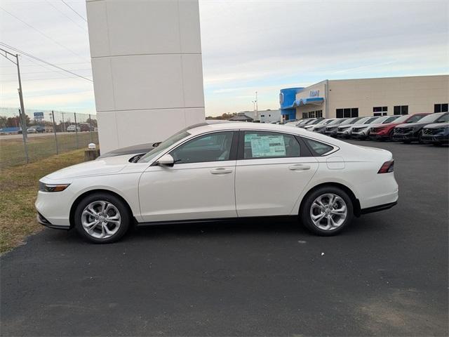 new 2025 Honda Accord car, priced at $29,945