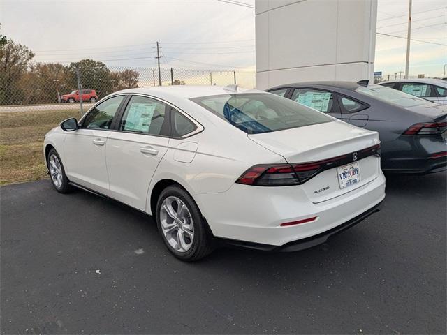 new 2025 Honda Accord car, priced at $29,945