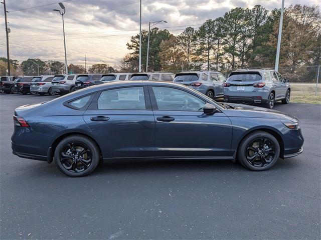 new 2025 Honda Accord car, priced at $31,655