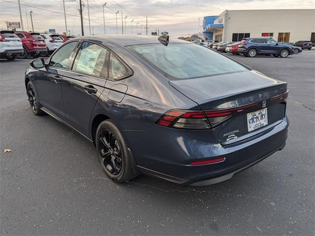 new 2025 Honda Accord car, priced at $31,655