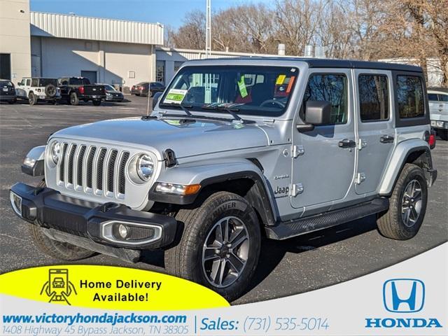 used 2023 Jeep Wrangler car, priced at $36,128