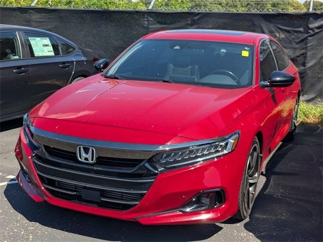 used 2021 Honda Accord car, priced at $25,612