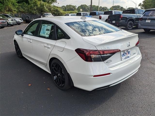 new 2025 Honda Civic Hybrid car, priced at $30,300