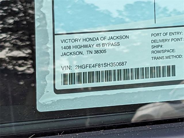 new 2025 Honda Civic Hybrid car, priced at $30,100