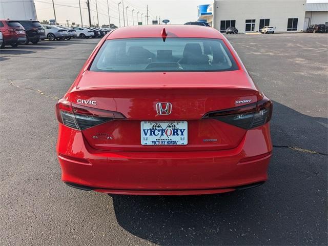 new 2025 Honda Civic Hybrid car, priced at $30,100