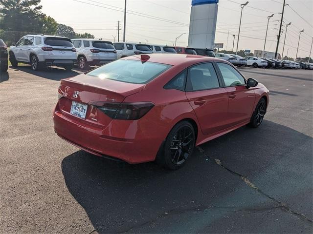 new 2025 Honda Civic Hybrid car, priced at $30,100