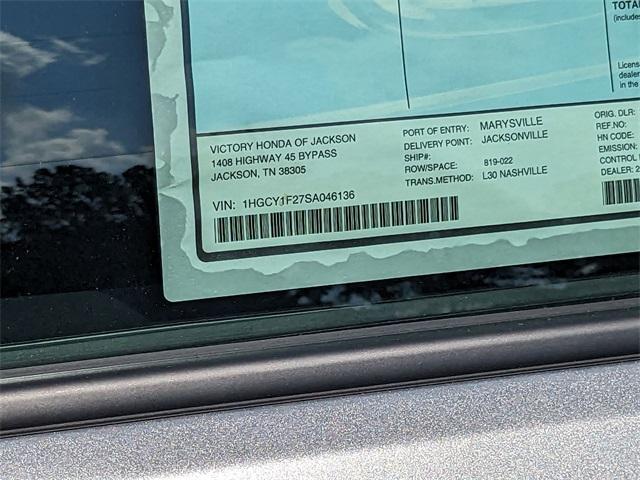 new 2025 Honda Accord car, priced at $29,445