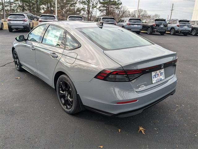 new 2025 Honda Accord car, priced at $32,100