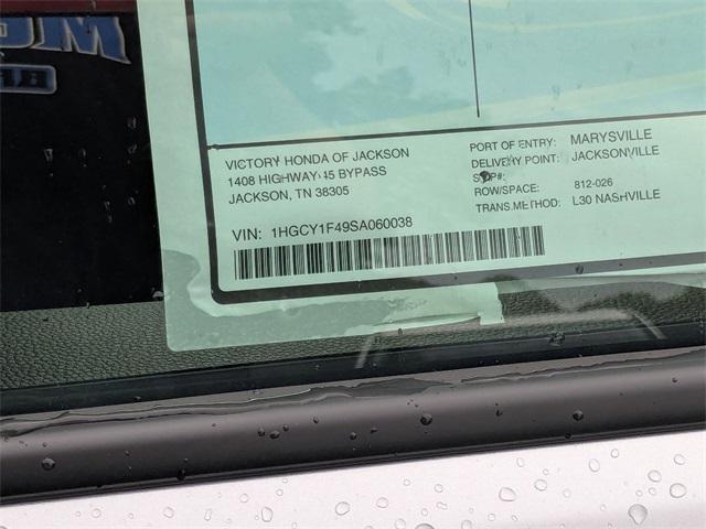 new 2025 Honda Accord car, priced at $31,710