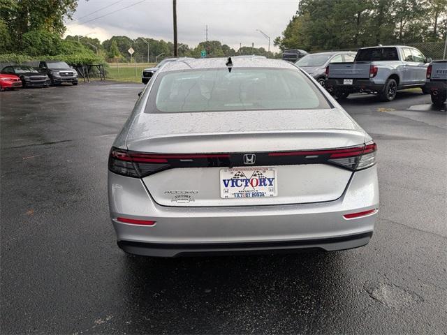 new 2025 Honda Accord car, priced at $31,710