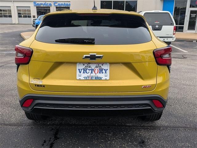 used 2024 Chevrolet Trax car, priced at $22,479