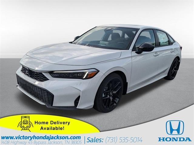 new 2025 Honda Civic Hybrid car, priced at $30,555