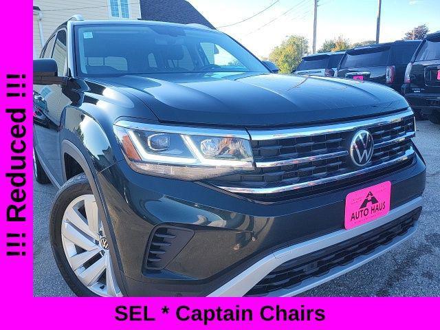 used 2021 Volkswagen Atlas car, priced at $29,818