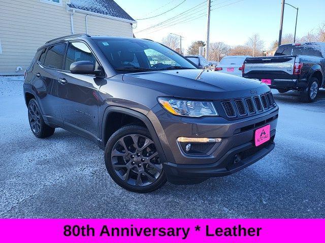 used 2021 Jeep Compass car, priced at $18,505