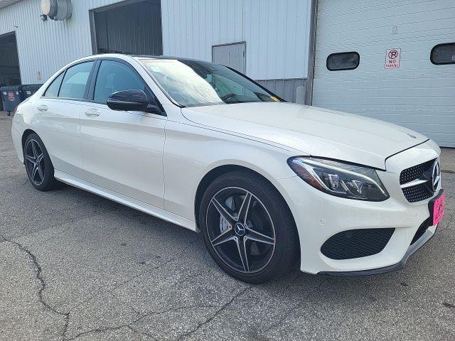 used 2018 Mercedes-Benz AMG C 43 car, priced at $28,000