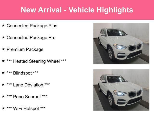 used 2021 BMW X3 car, priced at $30,000