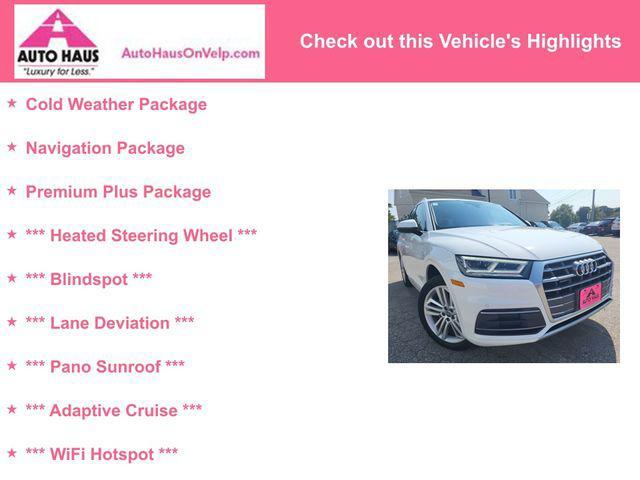 used 2018 Audi Q5 car, priced at $18,000