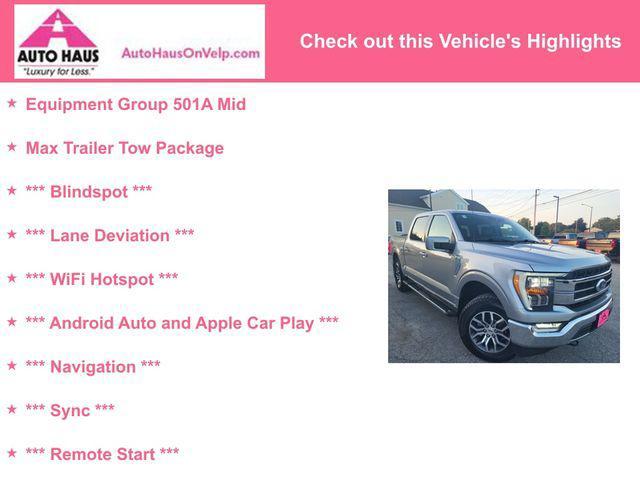 used 2021 Ford F-150 car, priced at $36,222